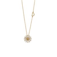Halskette Damiani Dame Margherita in Gold Quarzo 0.15 Ct 20106391 - 20106391
